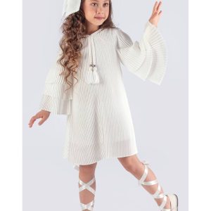 Jakarlı kumaş ve saç tokası - Image 2