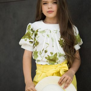 Yazlık şapkalı çiçekli kumaş - Image 16